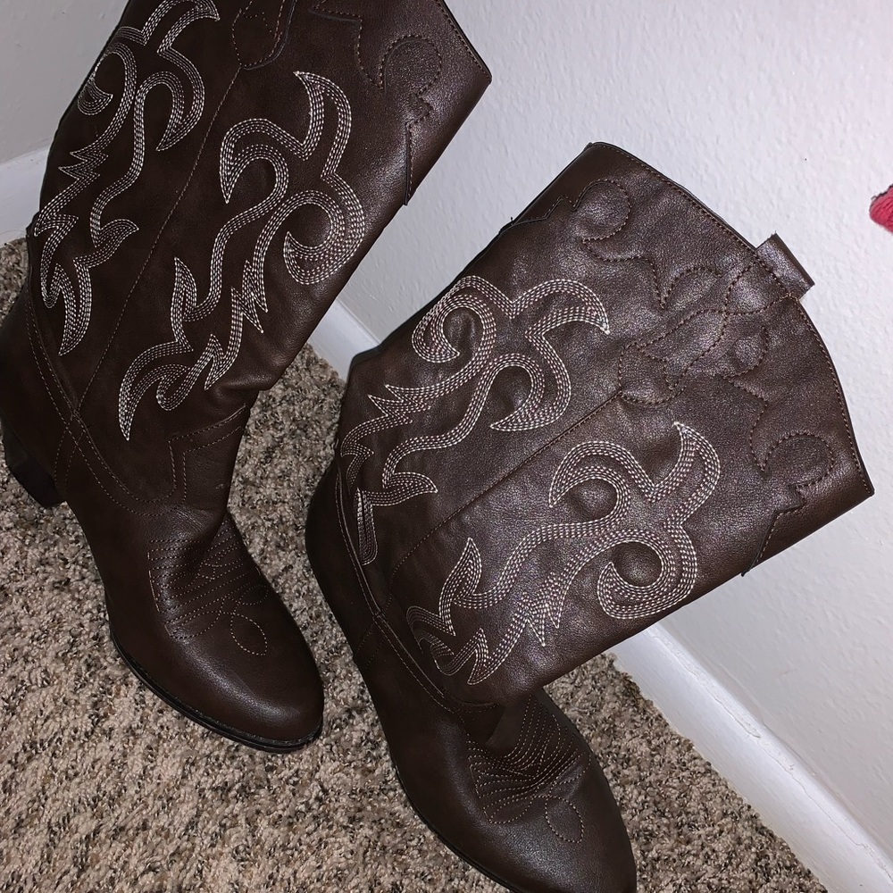 Brown Cowgirl Boots